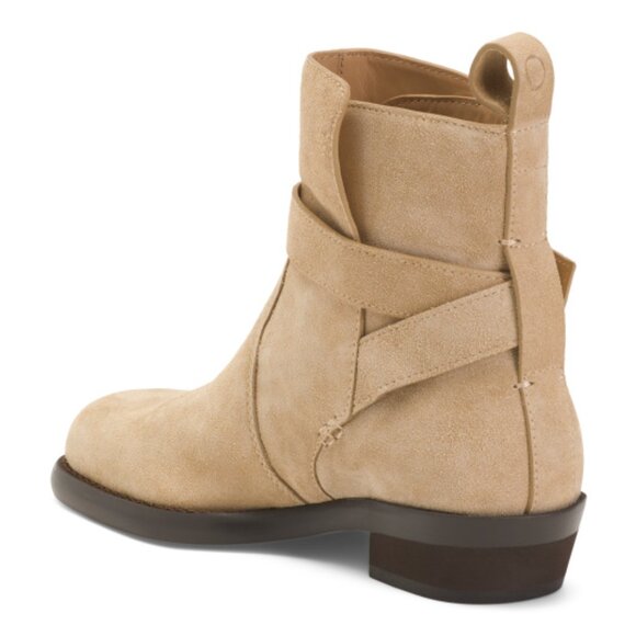 ODISSI Suede Ornella Booties - Picture 2 of 3